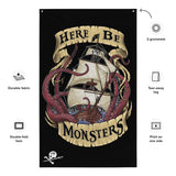 Here be Monsters Flag