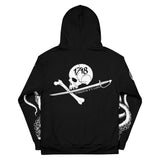 Kraken sleeve Hoodie