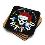 TMH Holiday Cork-back coaster