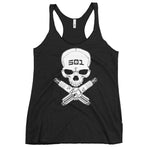 Cross Plugs Women's Racerback Tank