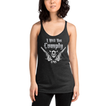 No Comply Racerback Tank